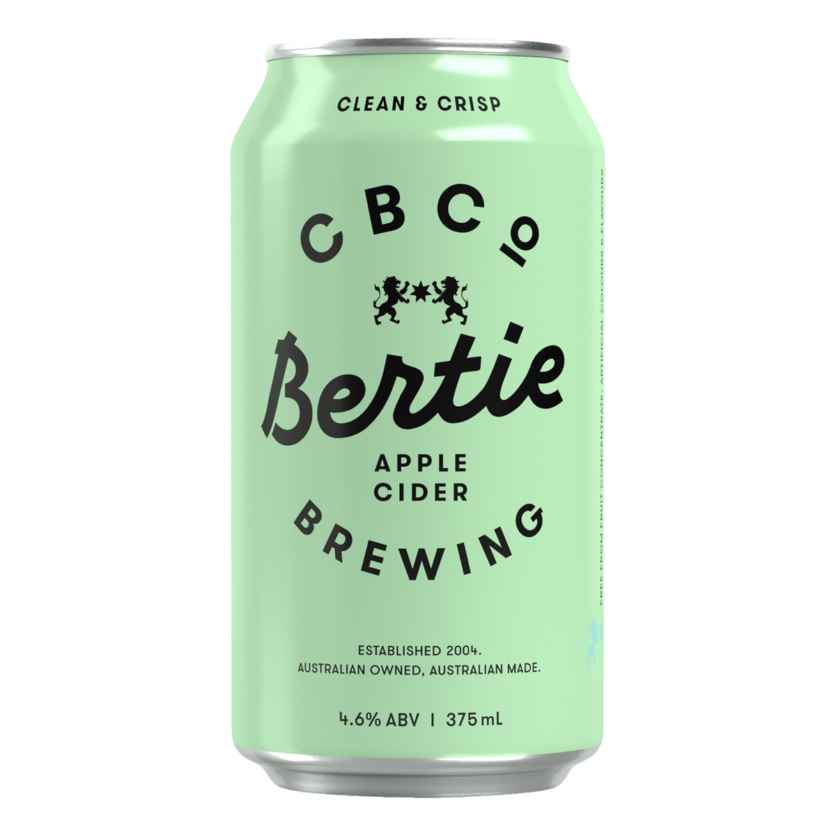 CBCo Brewing Bertie Apple Cider 375ml Can Case of 24