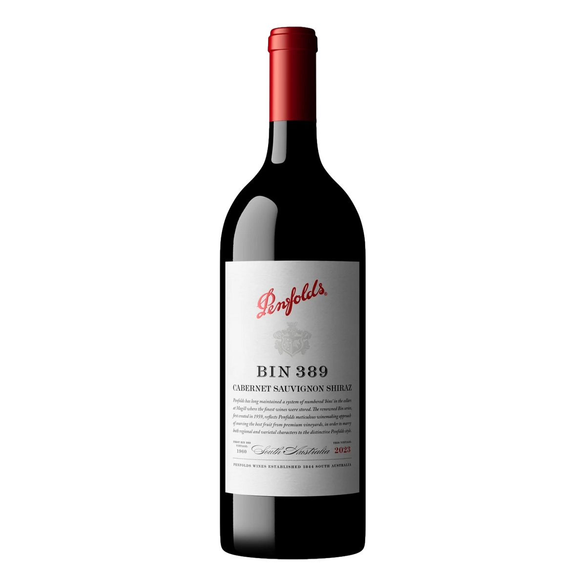 Penfolds Bin 389 Cabernet Shiraz 2023 1.5L Gift Box