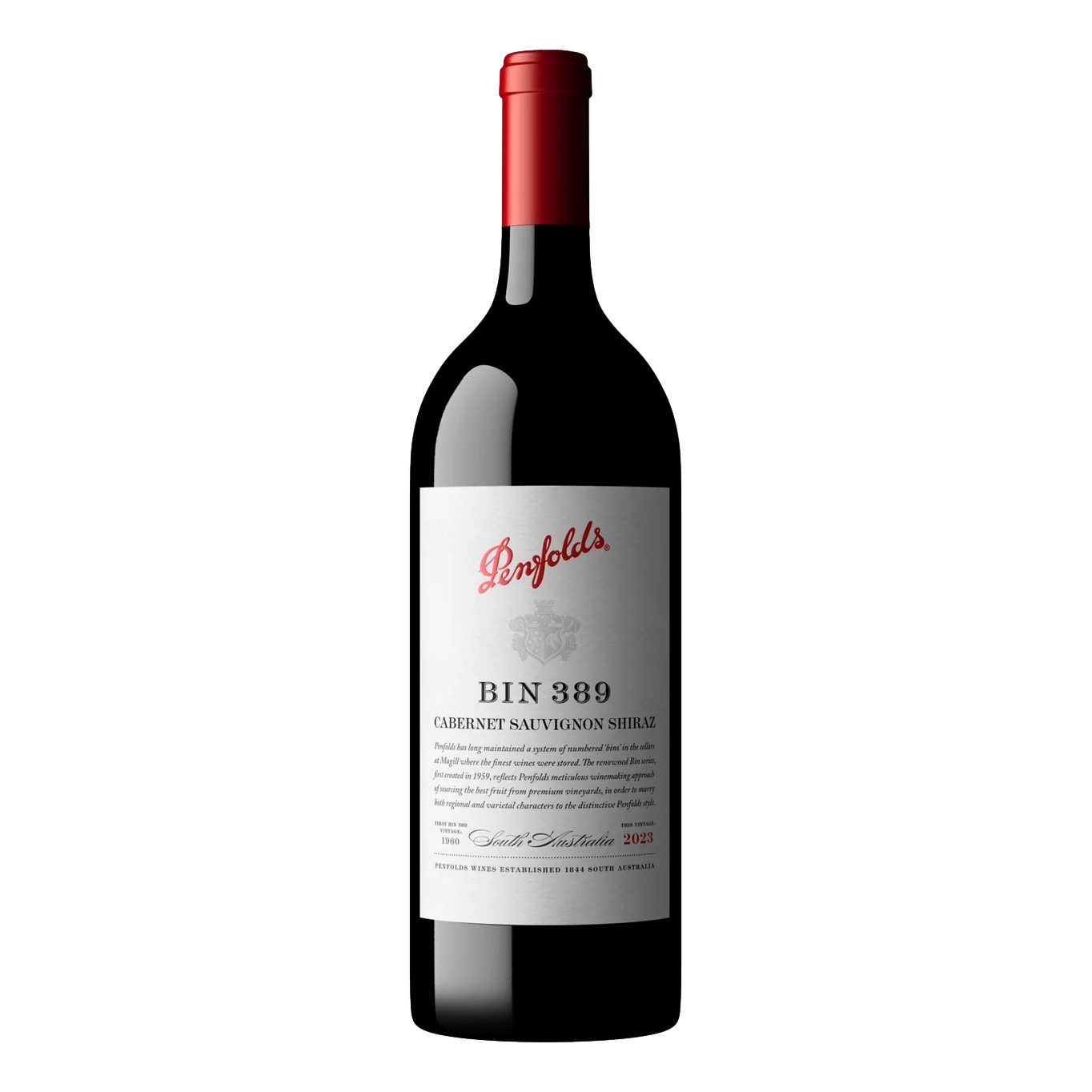 Penfolds Bin 389 Cabernet Shiraz 2023 1.5L Gift Box
