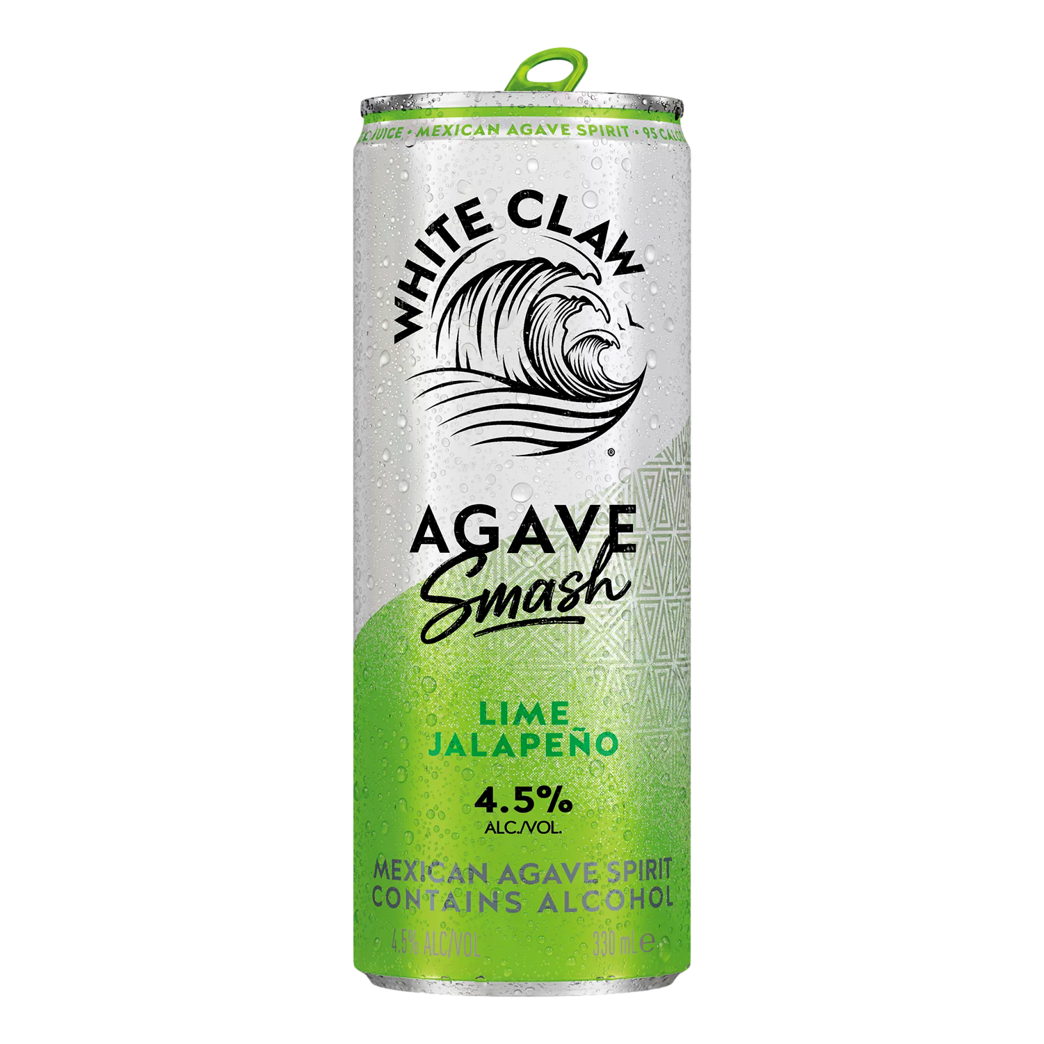 White Claw Agave Smash Lime Jalapeno Vodka 4.5% 330ml Can Single