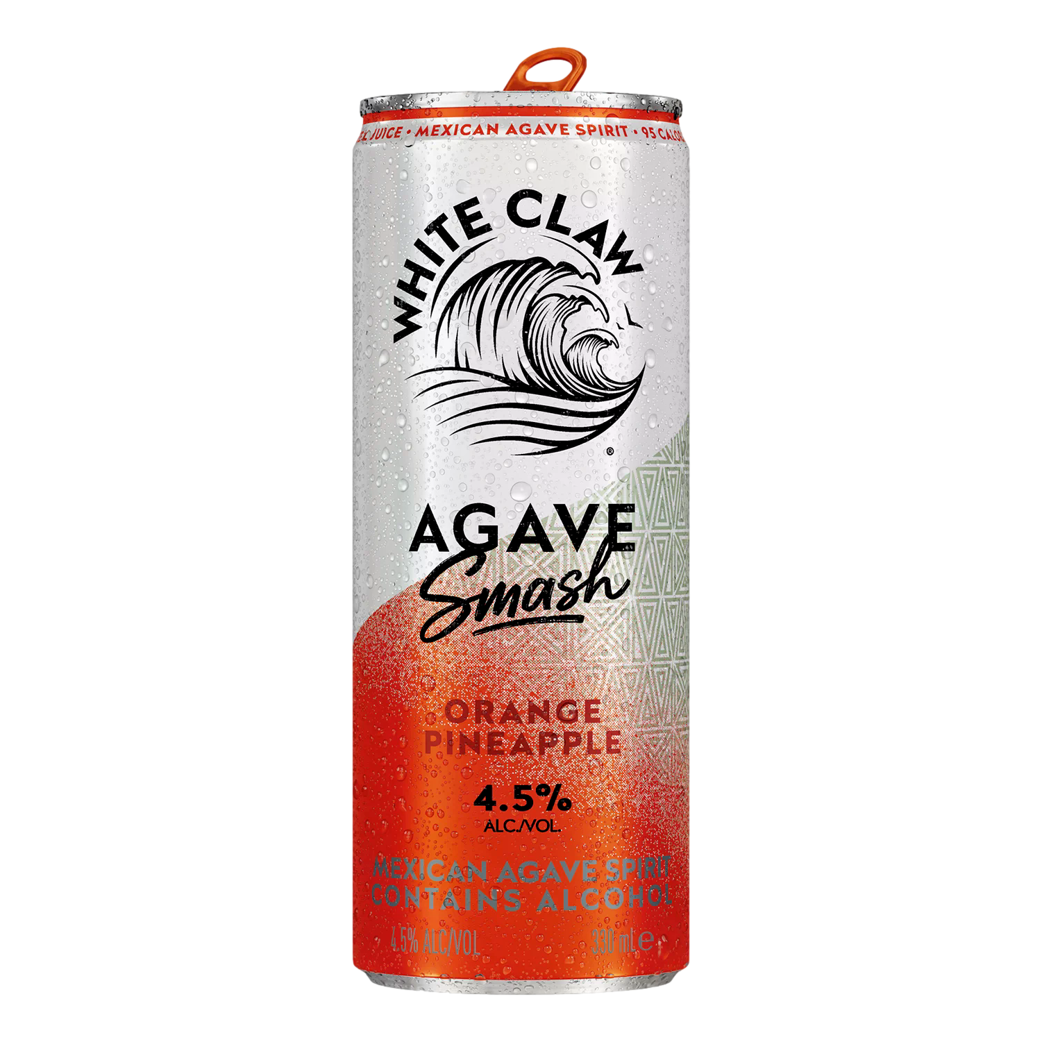 White Claw Agave Smash Orange Pineapple 4.5% 330ml Can Single