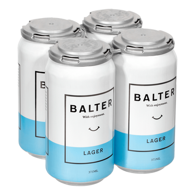 Balter Lager 375ml Can 4 Pack