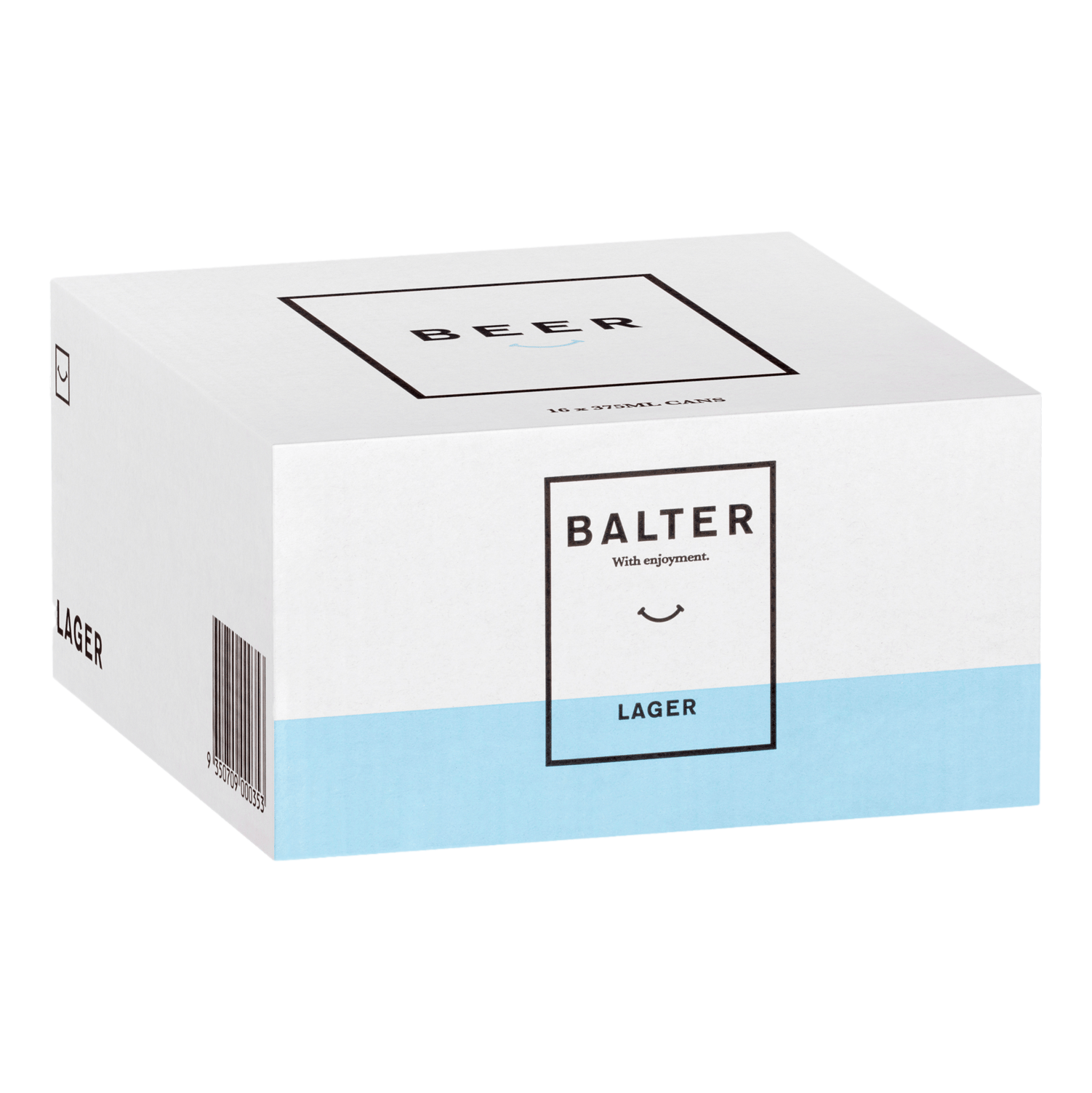 Balter Lager 375ml Can Case of 16