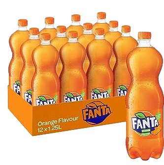 Fanta Orange 1.25L Bottle Case of 12