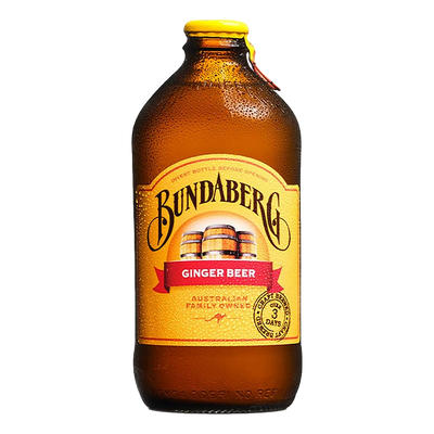 Bundaberg Ginger Beer 375ml Bottle 4 Pack