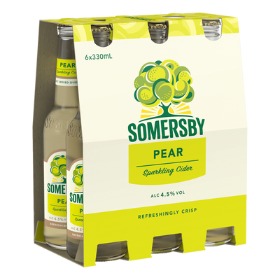 Somersby Pear Cider 330ml Bottle 6 Pack