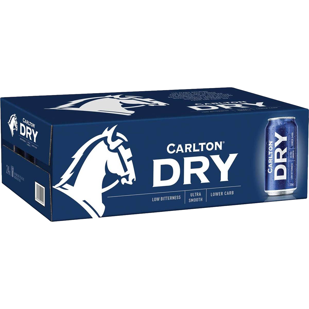 Carlton Dry Low Carb Lager 375ml Can Case of 24