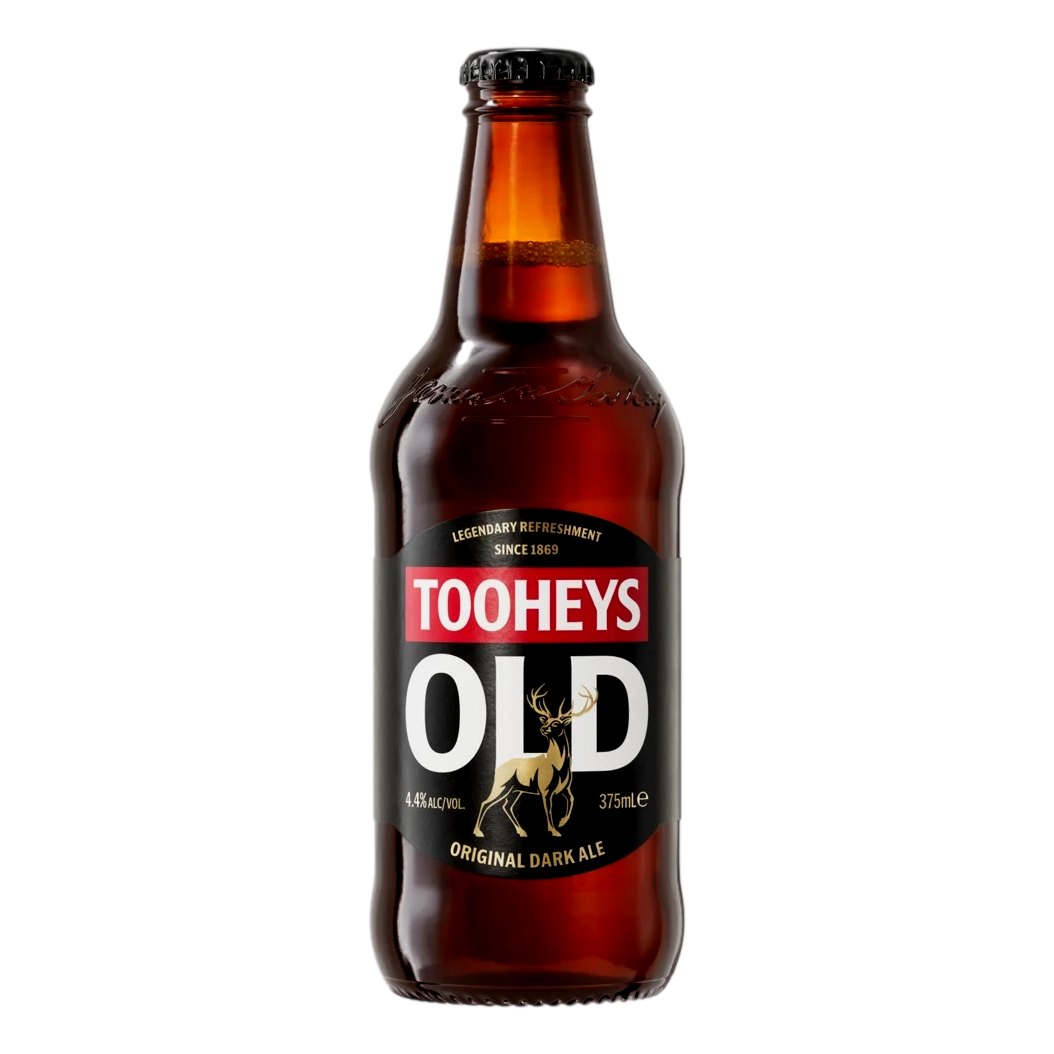 Tooheys Old Dark Ale 375ml Bottle 6 Pack