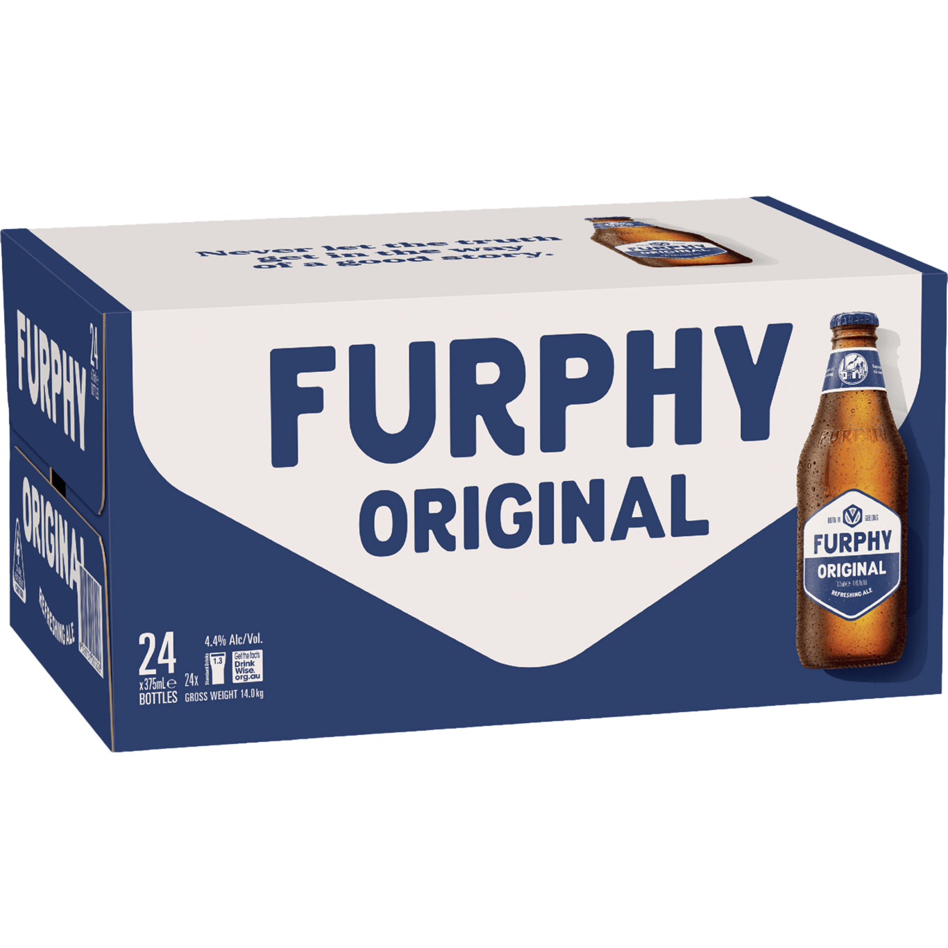 Furphy Original Refreshing Ale 375ml Bottle Case of 24