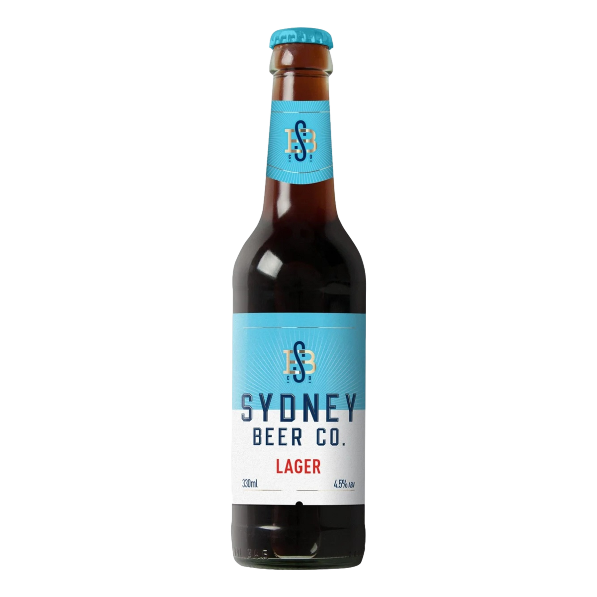 Sydney Beer Co. Lager 330ml Bottle 6 Pack