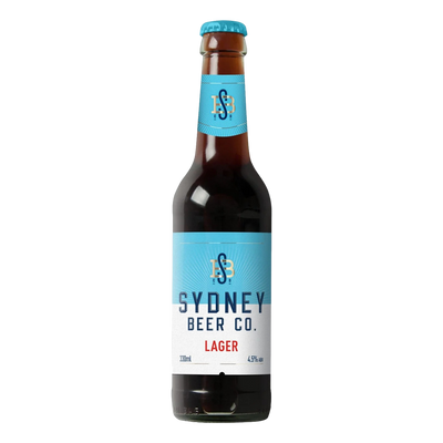 Sydney Beer Co. Lager 330ml Bottle 6 Pack