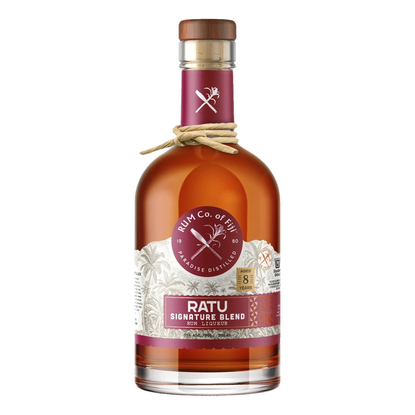 Ratu Signature Premium Rum Liqueur 8YO 700ml - Camperdown Cellars