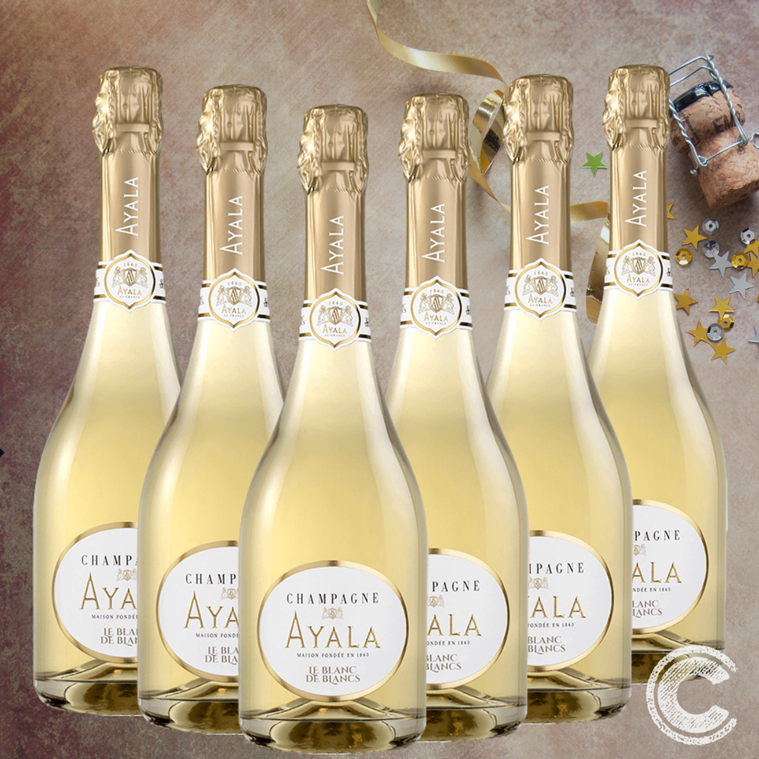 Ayala le Blanc de Blancs Vintage Champagne - 6 Pack