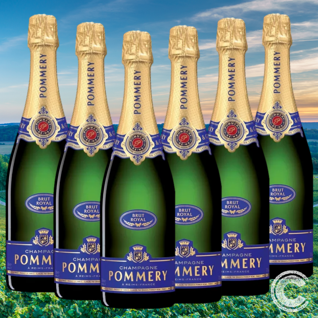 Pommery Brut Royal Champagne Non Vintage - 6 Pack