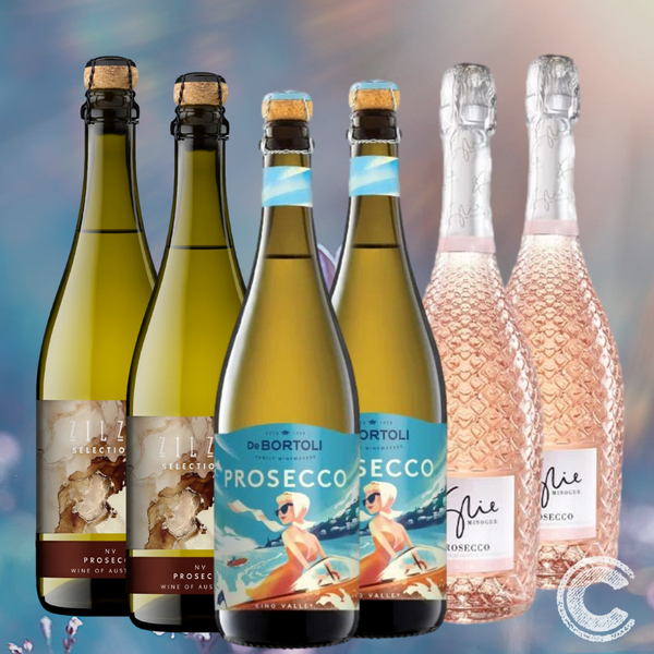 Mixed Sparkling Wine 6 Pack Prosecco Party Camperdown Cellars mixed-sparkling-wine-6-pack-prosecco-party-camperdown-cellars