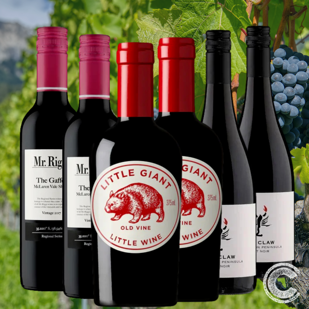 Mixed Red Wine 375ml 6 Pack - Baby Reds