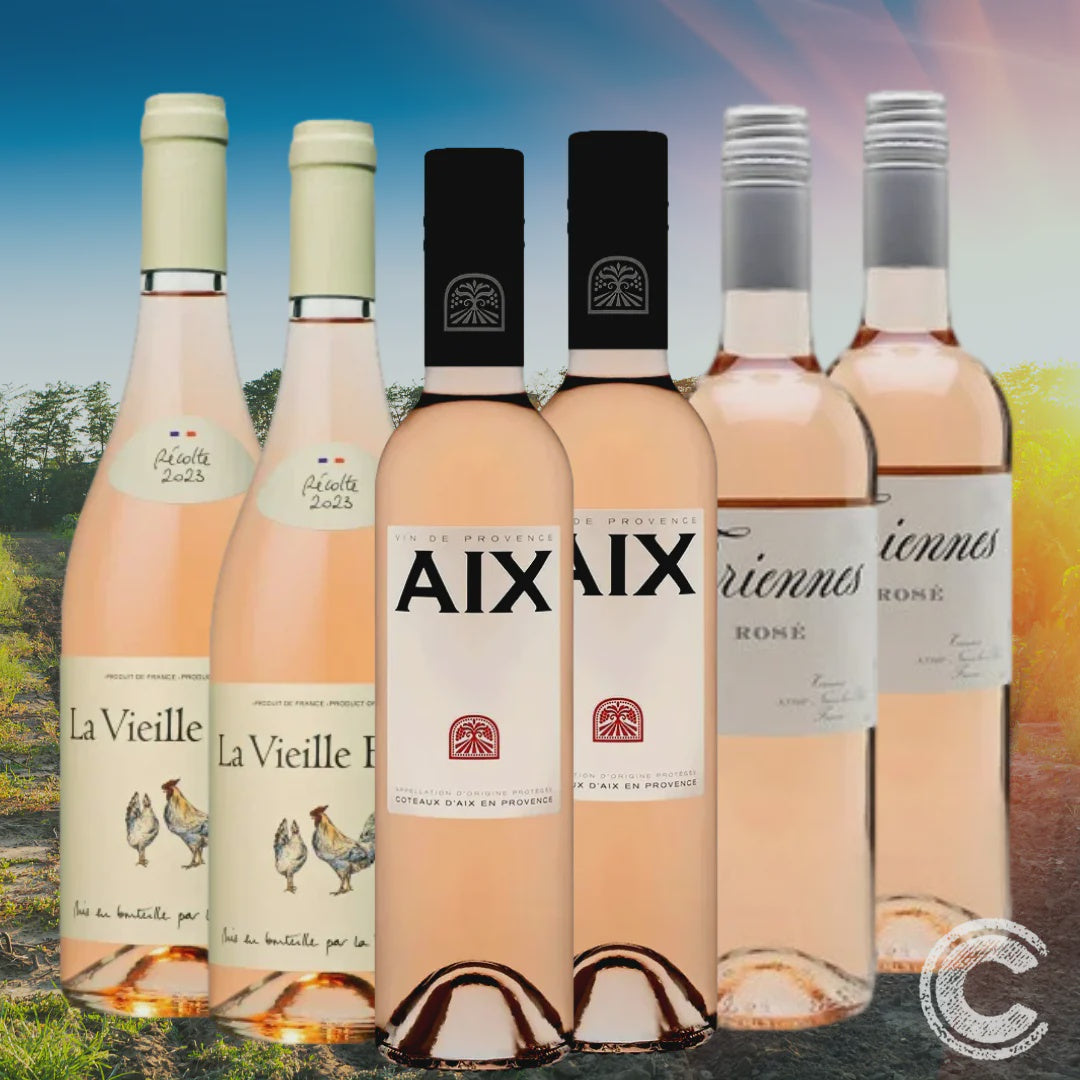 Mixed Rose Wine 6 Pack - Baby French Rose