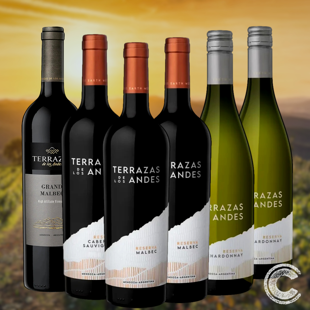 Mixed Red & White Wine 6 Pack - Terrazas de los Andes