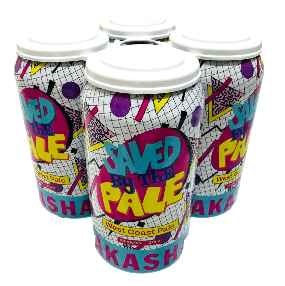Akasha Saved by the Pale West Coast Pale 375ml Can 4 Pack