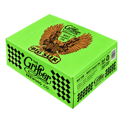 Grifter Big Sur West Coast IPA 6.7% 375ml Can Case of 24