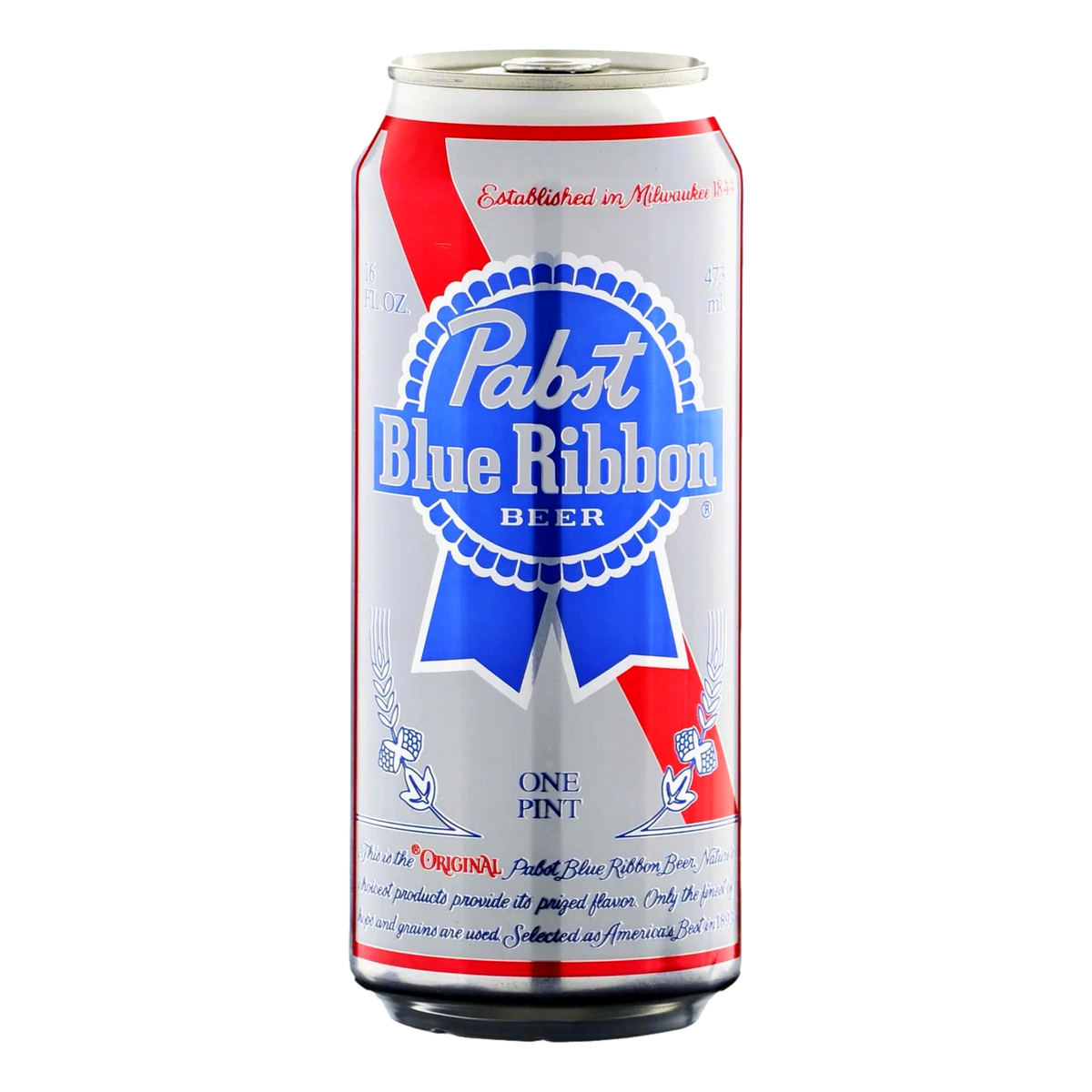 Pabst Blue Ribbon Premium Lager 473ml Can 6 Pack