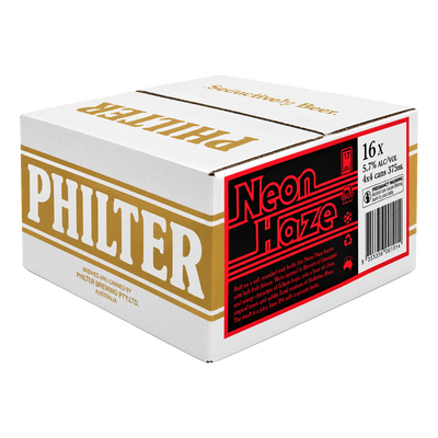 Philter Neon Haze IPA 5.7% 375ml Can Case of 16