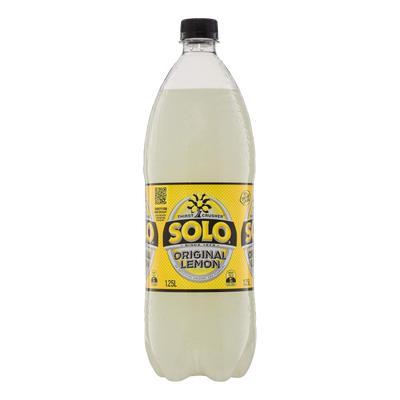 Solo Original Lemon 1.25L Bottle Case of 12