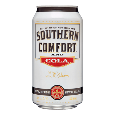 Southern Comfort & Cola 375ml Can 10 Pack