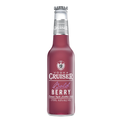 Vodka Cruiser Bold Berry Blend 275ml Bottle Case of 24