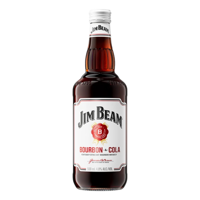 Jim Beam White & Cola 500ml Bottle Case of 12