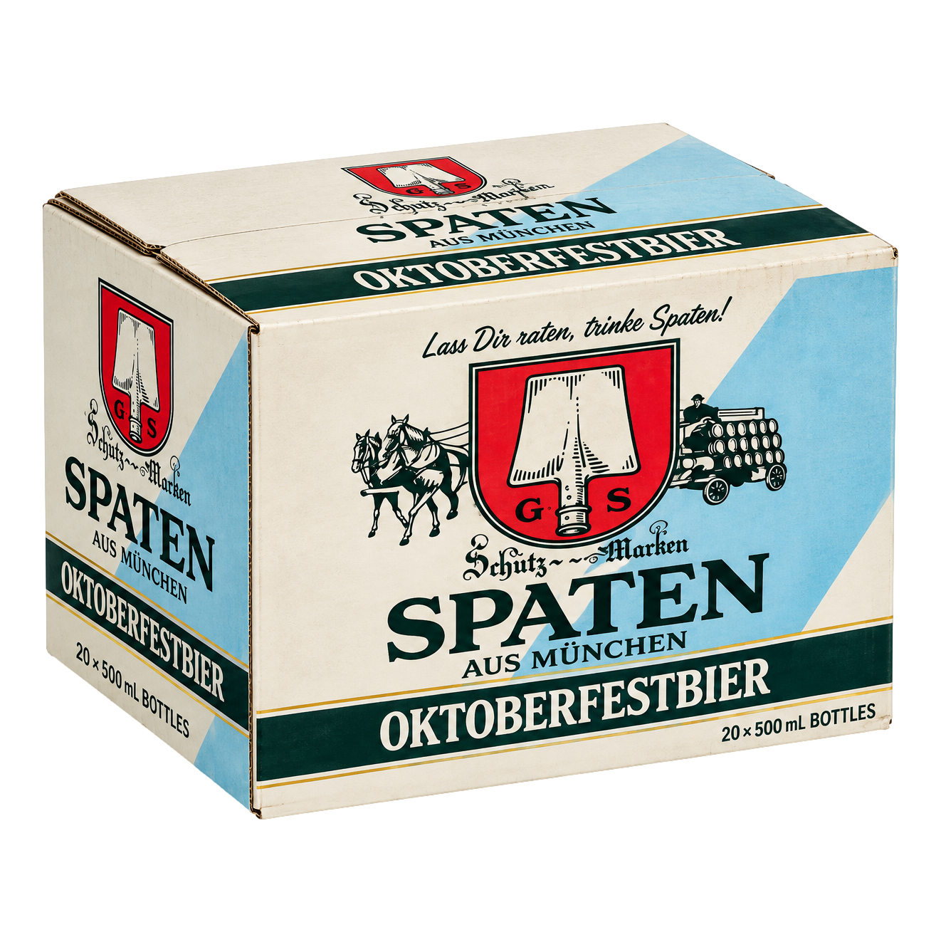 Spaten Oktoberfestbier Lager 500ml Bottle Case of 20