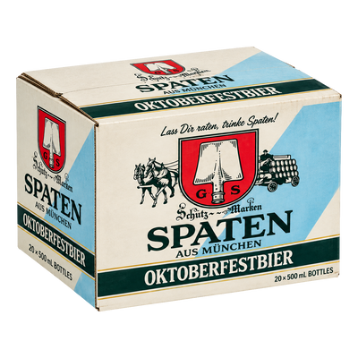Spaten Oktoberfestbier Lager 500ml Bottle Case of 20