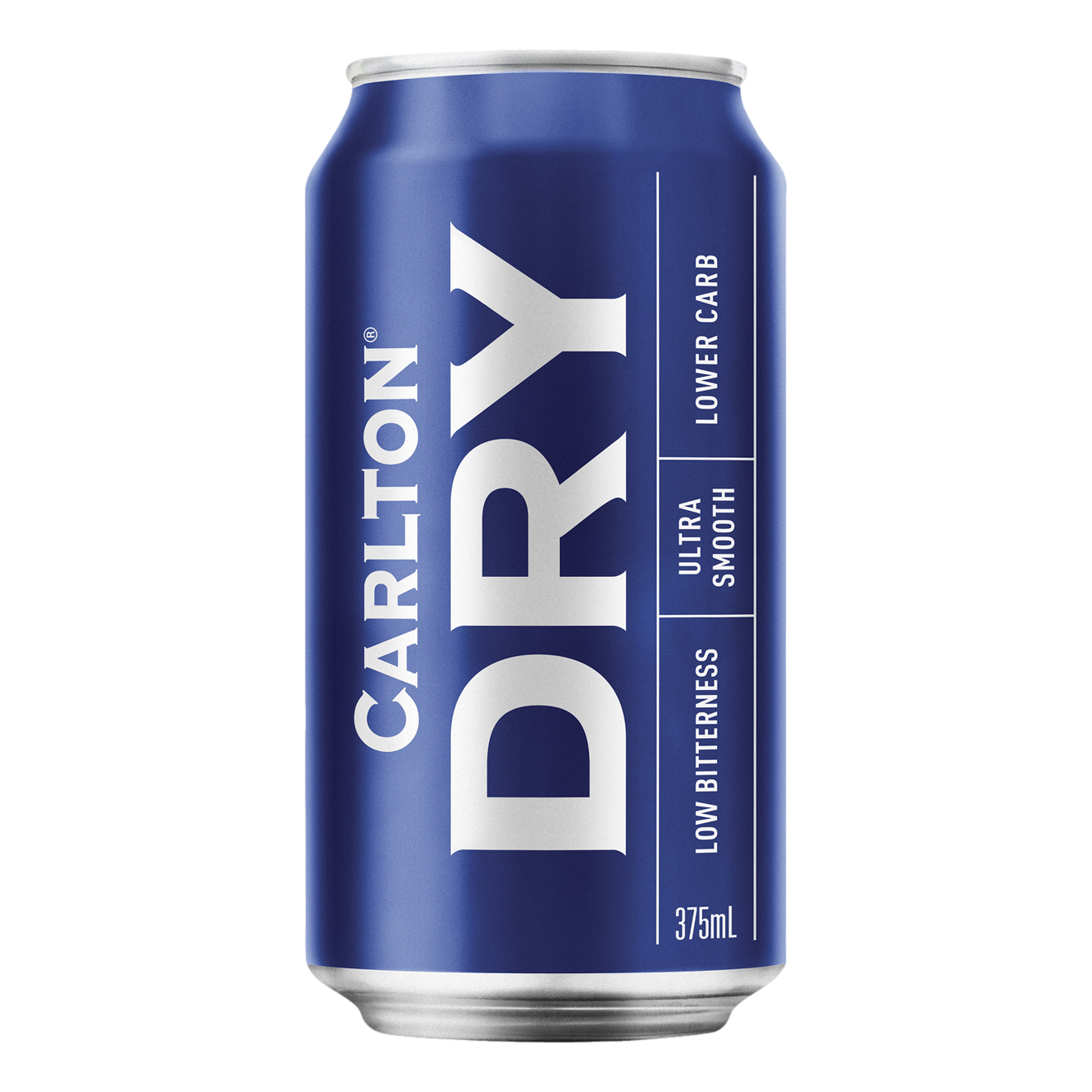 Carlton Dry Low Carb Lager 375ml Can Single