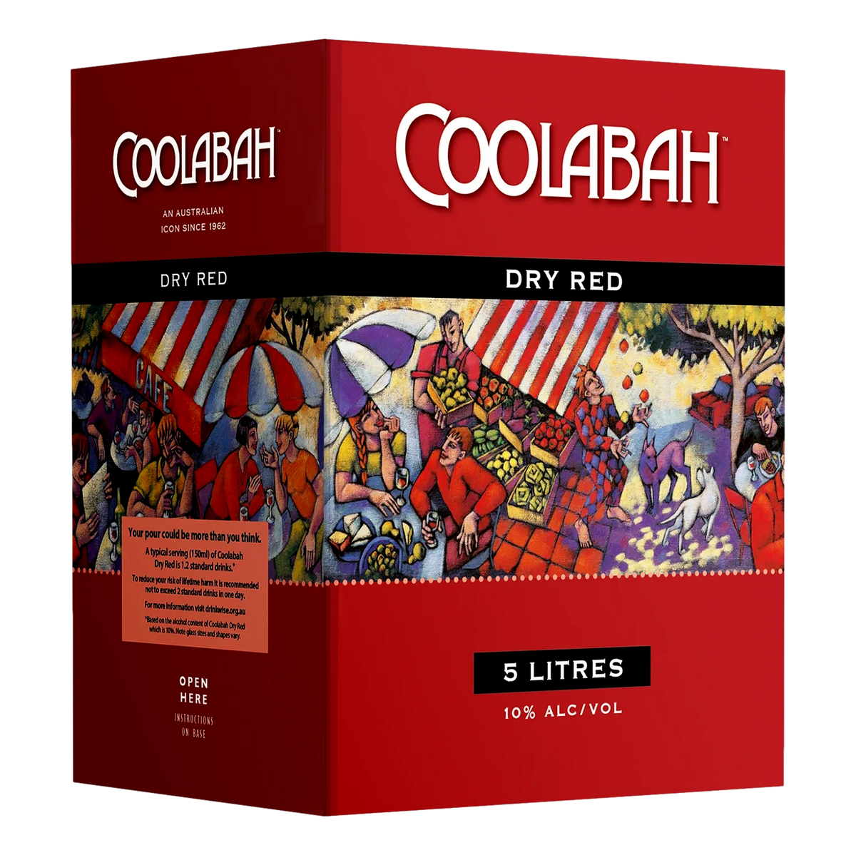 Coolabah Dry Red Cask 5L