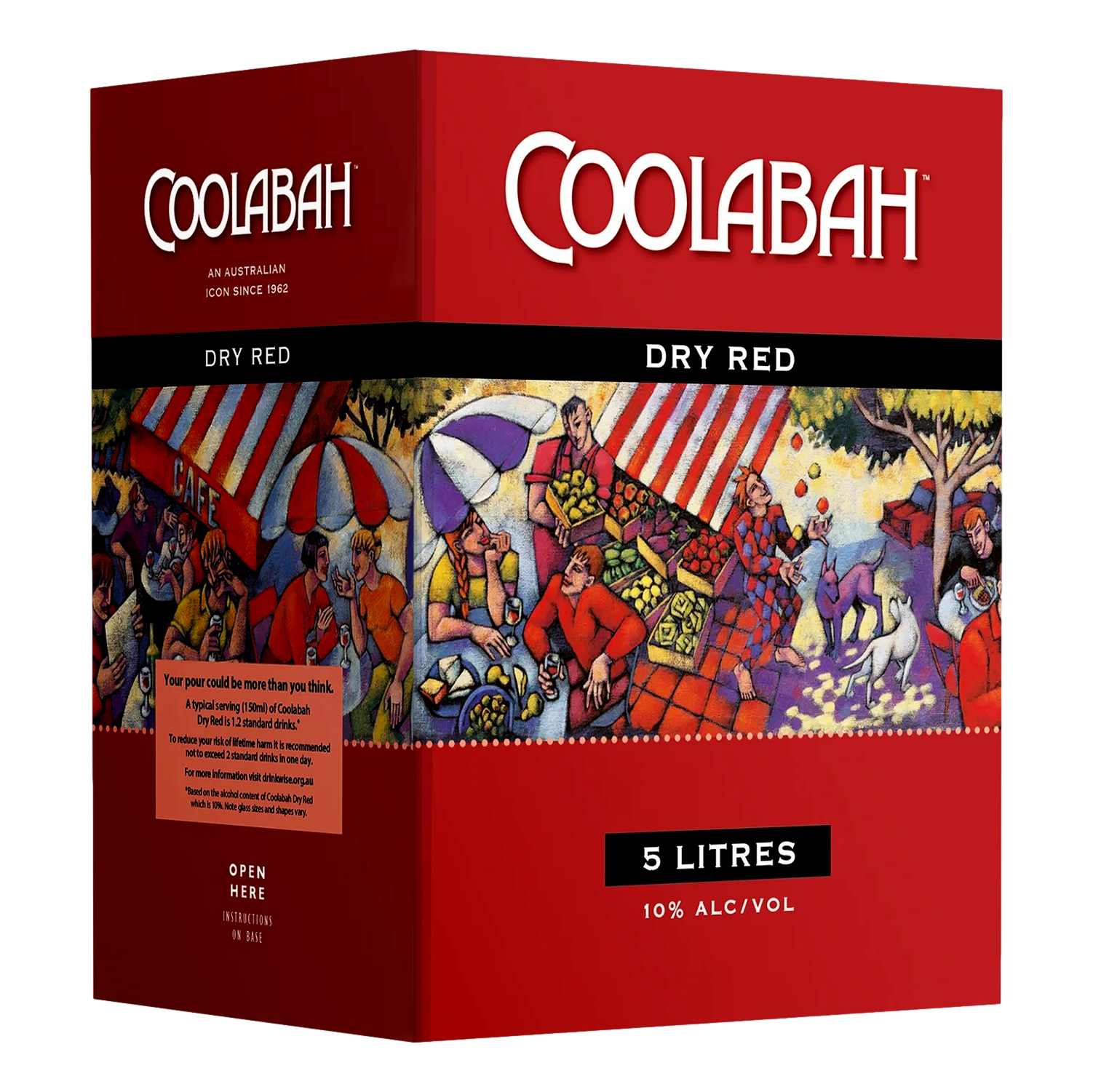 Coolabah Dry Red Cask 5L