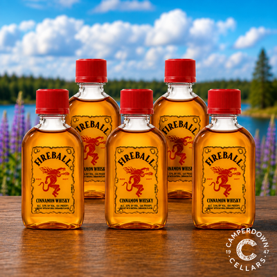 Fireball Cinnamon Whisky Liqueur Mini 50ml 5 Pack