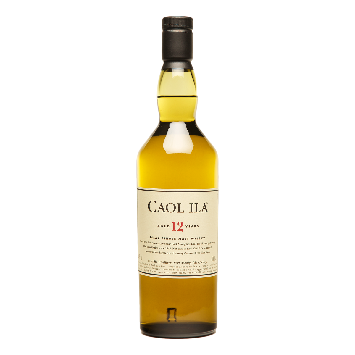 Caol Ila Single Malt Scotch Whisky 12YO 700ml