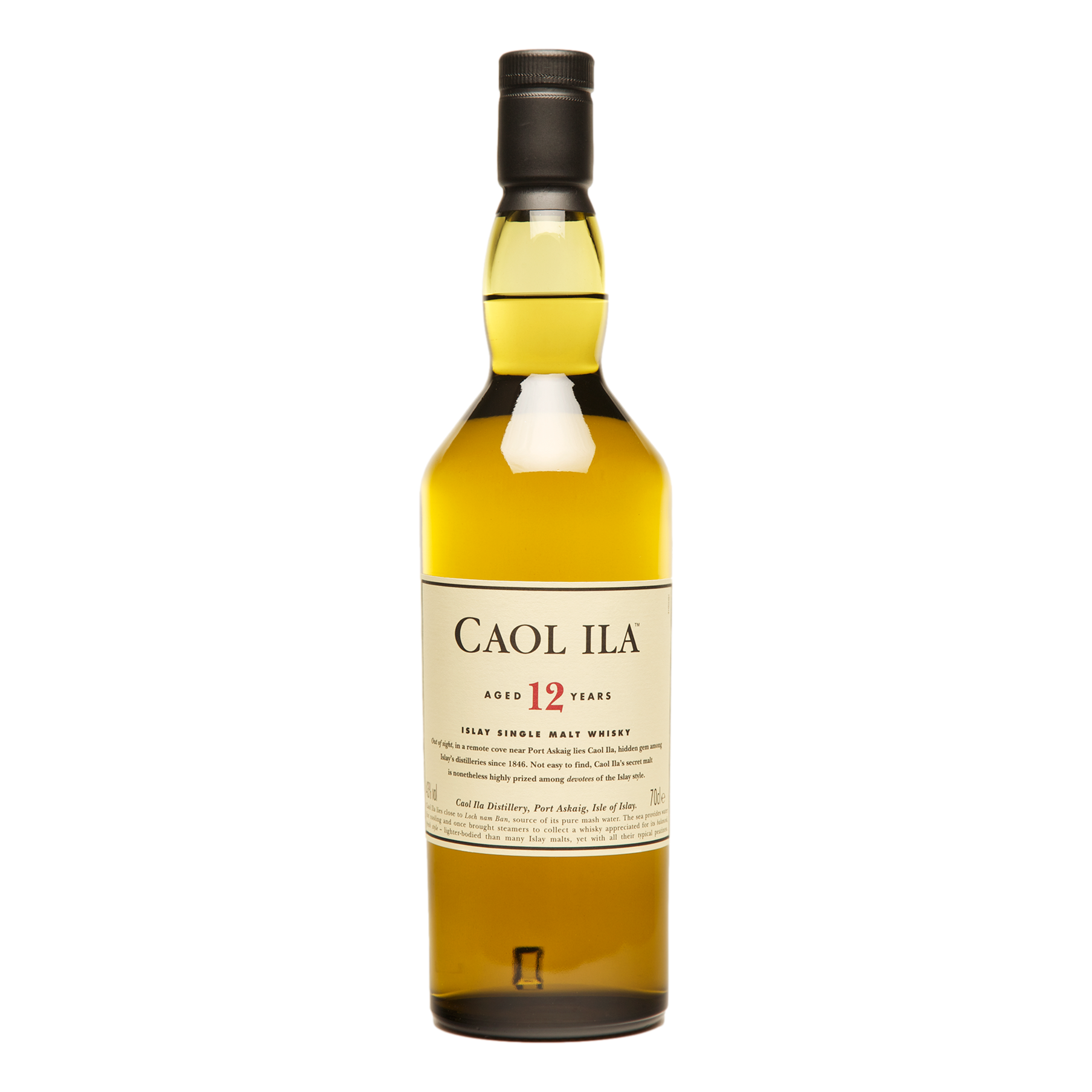 Caol Ila Single Malt Scotch Whisky 12YO 700ml