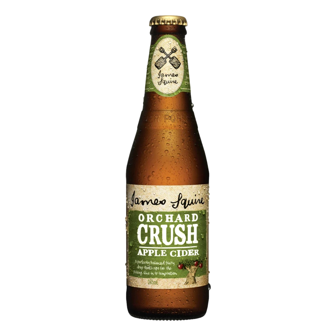 James Squire Orchard Crush Apple Cider 345ml Bottle Single