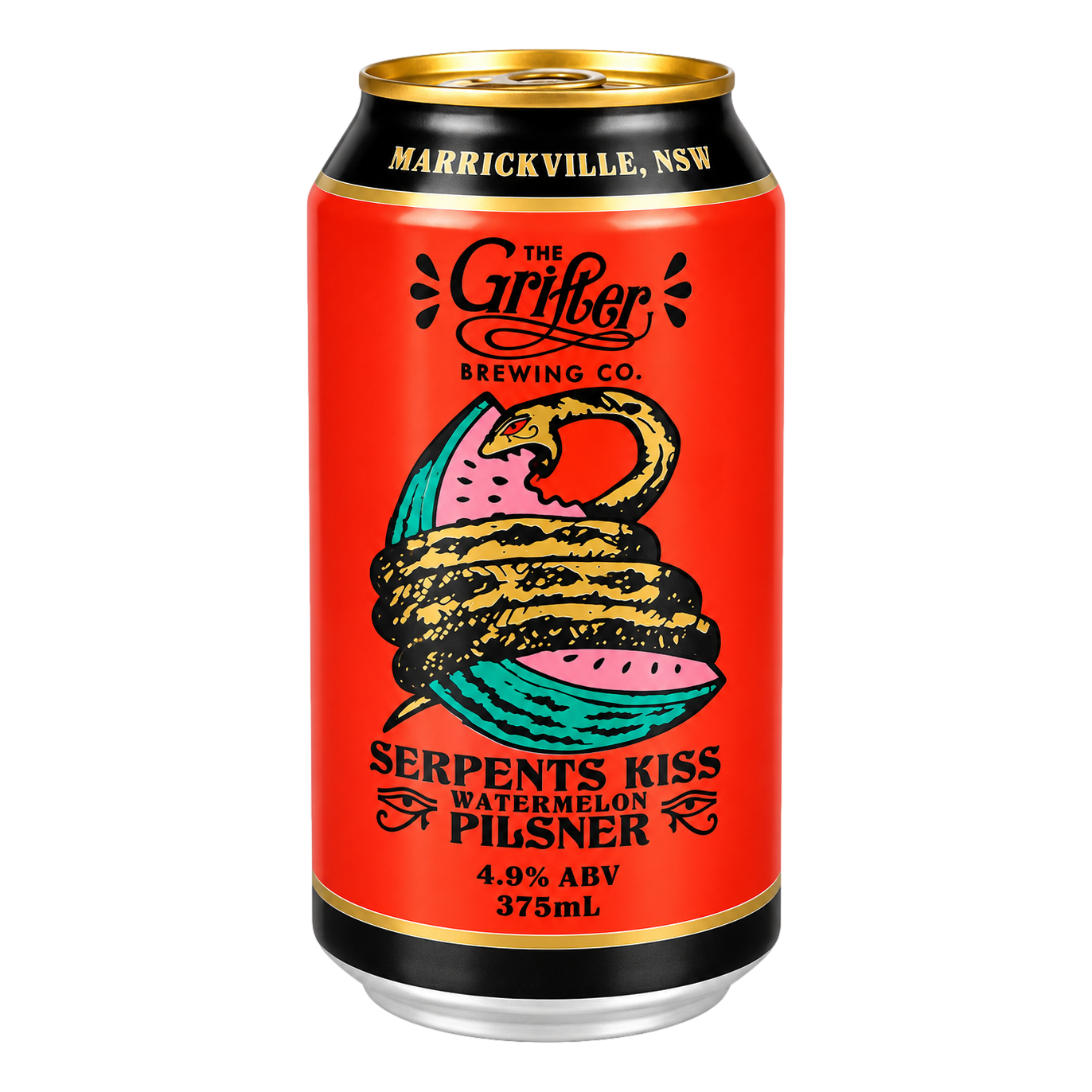 Grifter Serpents Kiss Watermelon Pilsner 375ml Can Single