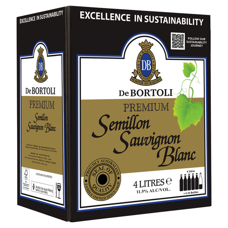 De Bortoli Cask Premium Semillon Sauvignon Blanc 4L
