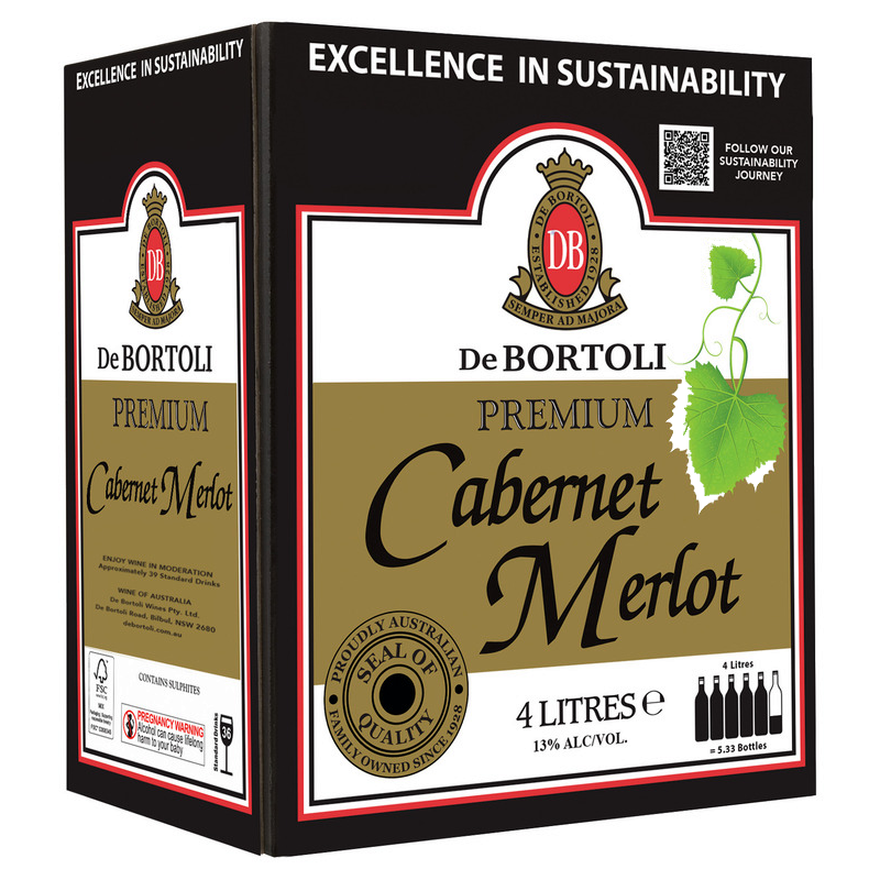 De Bortoli Cask Premium Cabernet Merlot Cask 4L
