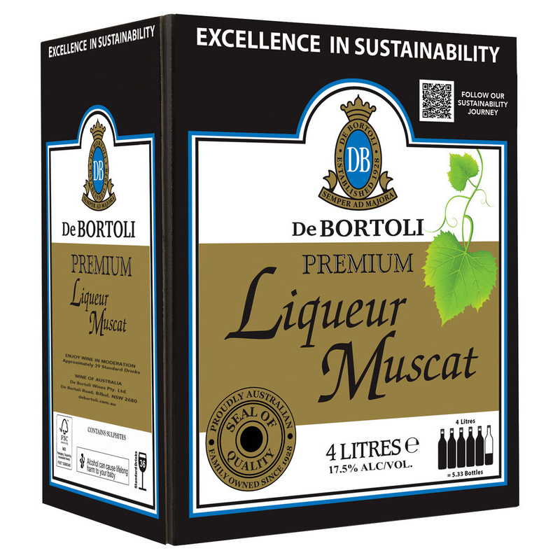 De Bortoli Cask Premium Liqueur Muscat 4L