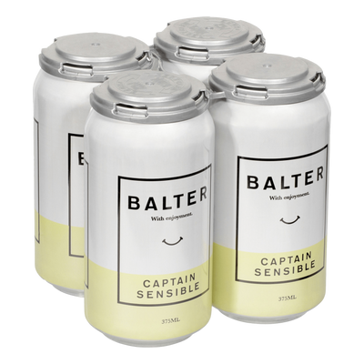 Balter Captain Sensible Pale Ale 3.5% 375ml Can 4 Pack