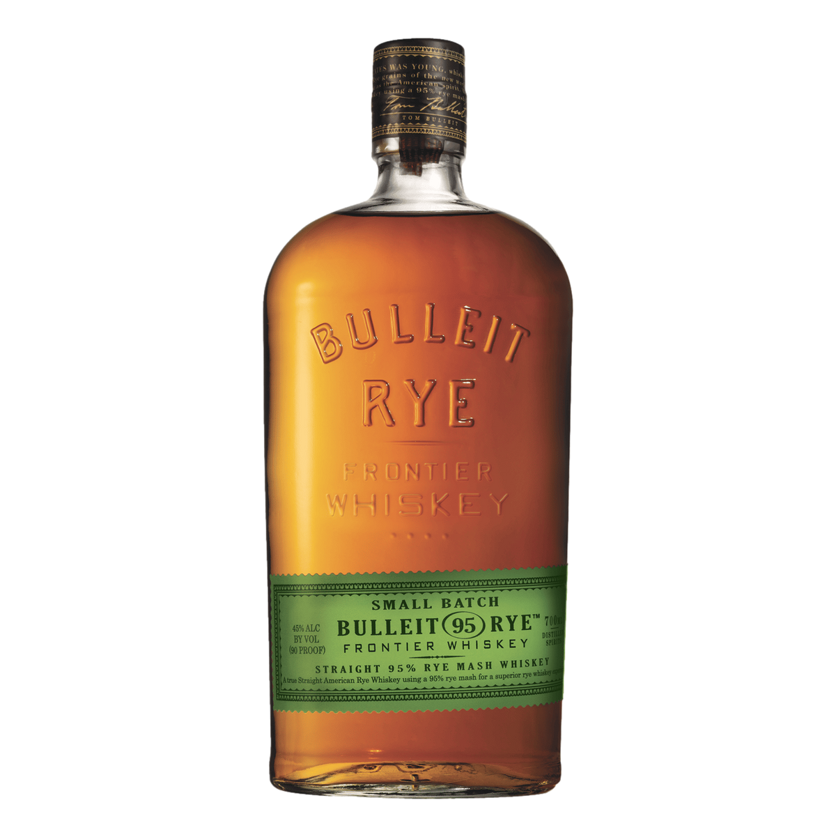 Bulleit 95 Rye Frontier Whiskey 700ml - Camperdown Cellars