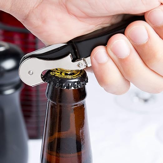 Waiter's Friend Premium Double Hinge Corkscrew Bottle Opener