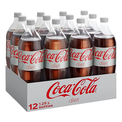 Coca-Cola Diet 1.25L Bottle Case of 12