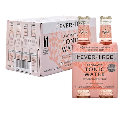 Fever Tree Aromatic Tonic Water 200ml Bottle Case of 24