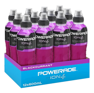 Powerade Blackcurrant 600ml Case of 12