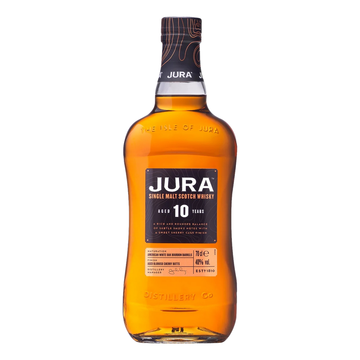 Isle of Jura Single Malt Scotch Whisky 10YO 700ml